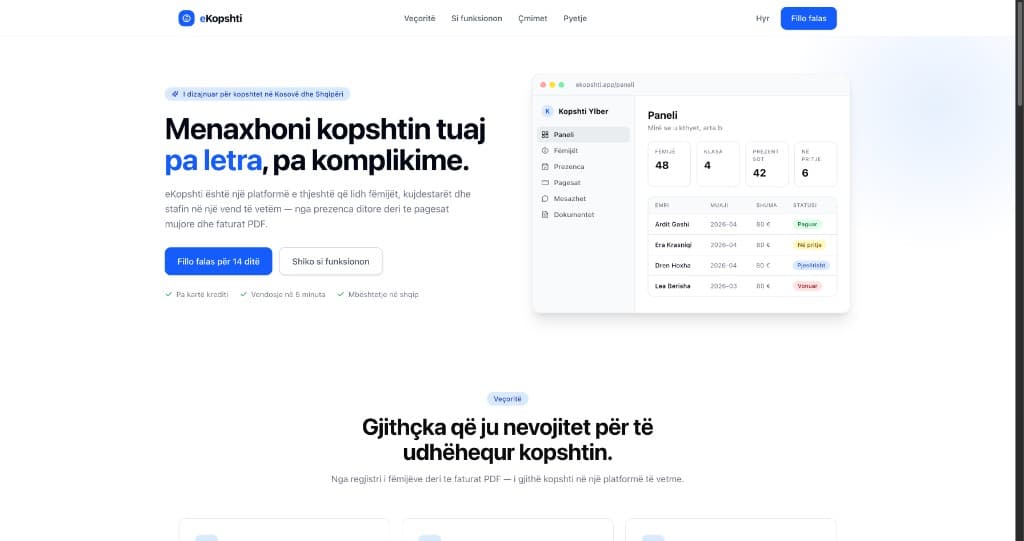eKopshti product screenshot